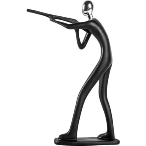 Europe Miniatures Figurine Craft Exercising Figure Ornament Fashion Resin Small Statue Bedroom Decor Desktop Ornament Decor Gift