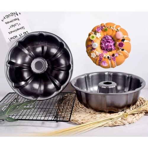 Carbon Steel Pumpkin Shape DIY Mousse Cake Bread Bake Mold No-Stick Halloween Bakewear Baking Molds Kitchen Baking Pastry Tools