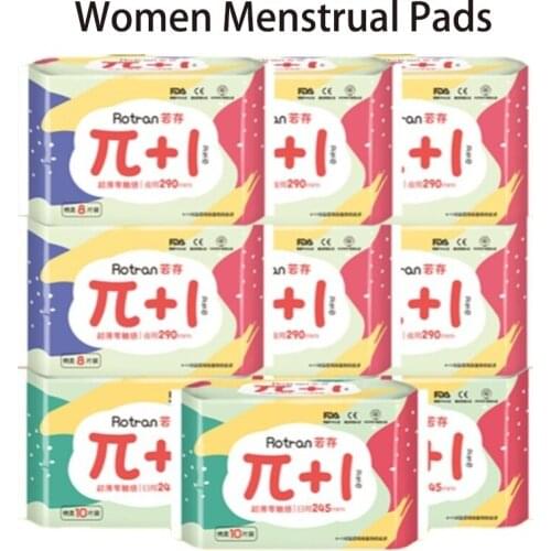 10pcs Day 8pcs Night Feminine Hygiene tampons Pads For Women Health natural Cottoon panty liner towel Gynecological pads