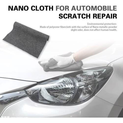 1 Pcs Auto Car Scratch Eraser Magic Car Scratch Repair Remover Nano Cloth Surface Scuffs Fix Car Polishing Supplies