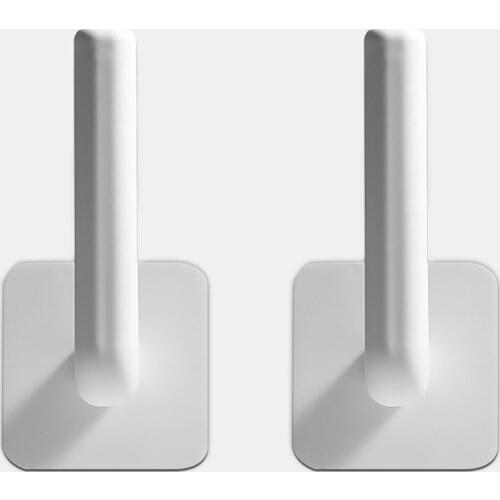 Buy 1 and get 1 Free No Punch Toilet Roll Paper Towel Rack Holder Cabinet Napkins Hanger Cling Film Storage Wardrobe Door