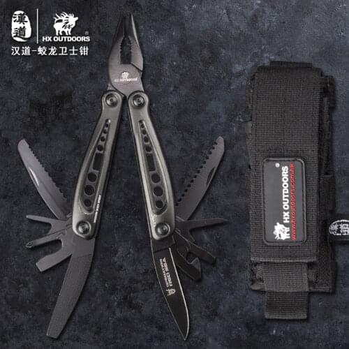 HX OUTDOORS TD-03HH Multifunctional Defenders Camping Survival Knife Multi Tool Pliers Conbination Outdoor EDC Hand Tools gift