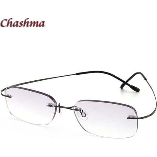 Rimless Titanium Women Eyeglasses Men Ochelari Glasses Myopic Glasses Frame Optical Eyewear Prescription Glasses Frame