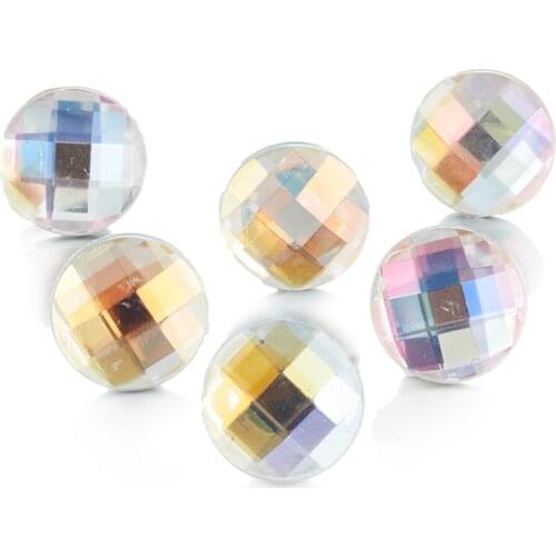 Newest White color Snap Jewelry Crystal Trendy Metal 18mm Snap beads buckle Fit DIY OEM Snap Bracelets For Women