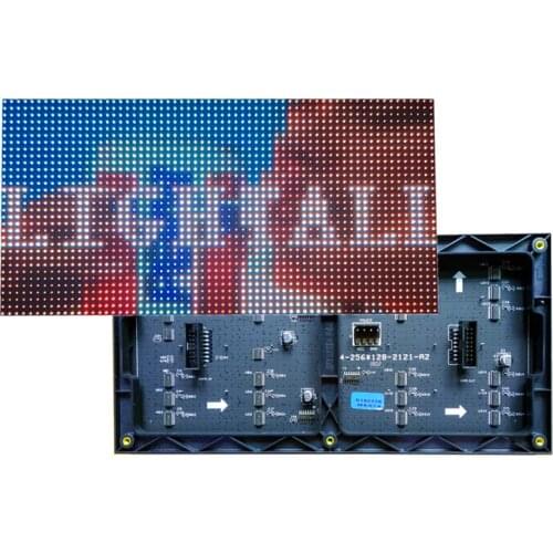 P4 Indoor LED Running Line HD SMD 256*128mm Full Color RGB LED Display Matrix Module Video Wall