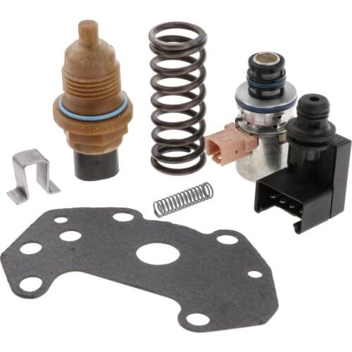 Premium Professional 4WD Transmission Filter Kit w/ Solenoid & Sensor Set for Chrysler 12776F/ 49309T/ 22958/ 22832A