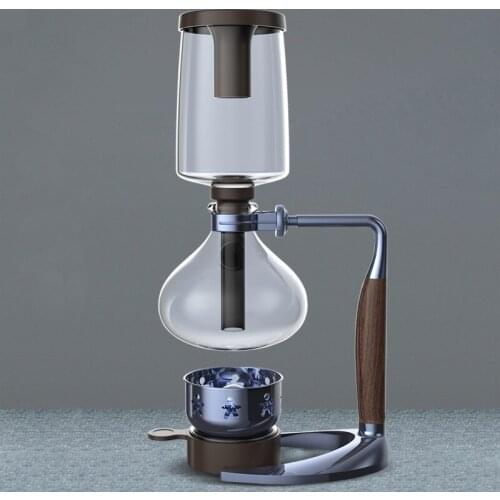 JRM0391 MECATOC Siphon Coffee Pot Hand Brewed Coffee Pot Household Glass Siphon Pot New Household Brewed Coffee Maker Syphon