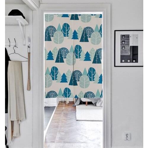 Korean style cloth door window curtain Japan home decoration hanging bedroom living room kitchen household coffee house bar