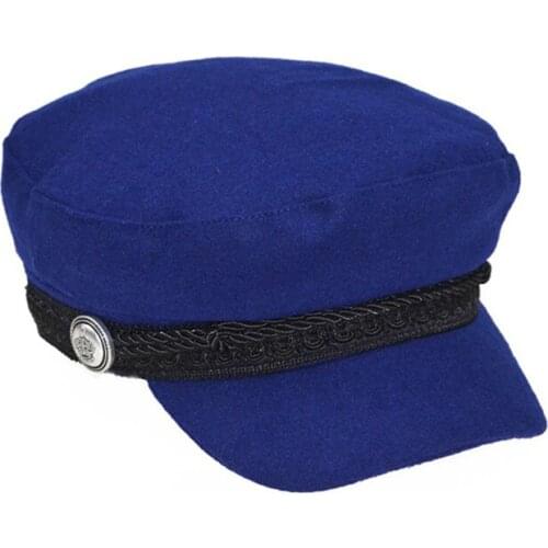 Trend New Unisex Baseball Cap Winter Casual French Style Hat Elegant Fashion Solid Color Beret Hat