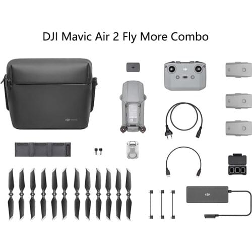 In Stcok DJI Mavic Air 2 Camera Included 1080p HD Video Recording 1/2.0 inches Fixed Focus Quadcopter Remote Control