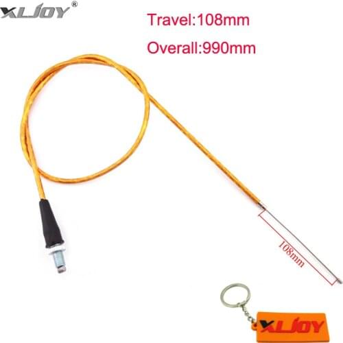 XLJOY Gold Twist Gas Throttle Cable For Thumpstar Apollo Orion SSR Coolster SDG GPX Pit Bikes Motorcycle Motocross