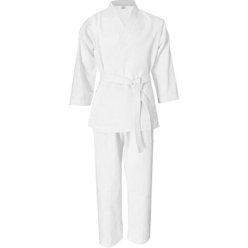Student Karate Uniform Sportwear Taekwondo Karate Martial Arts Costume White