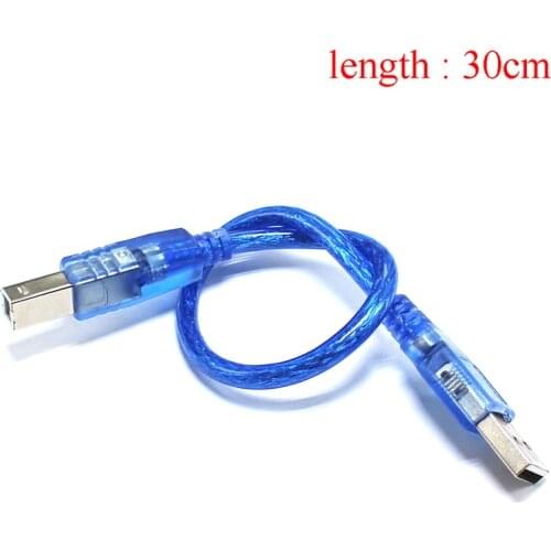 1pcs 30cm USB Cable For Arduino Nano 3.0 USB To Mini USB