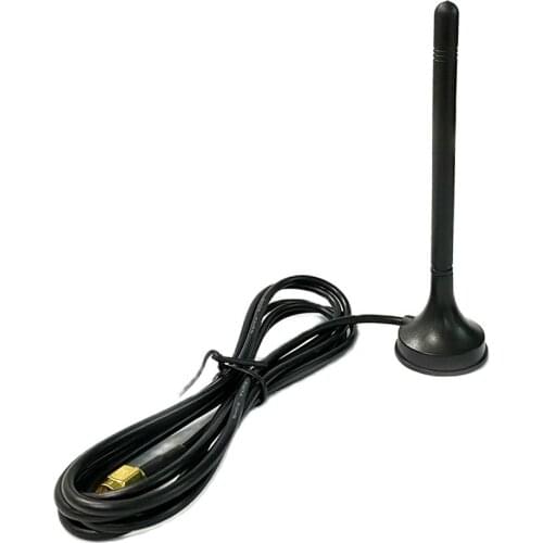 1PC 2.4Ghz antenna SMA male 3dbi WIFI antenna sucker Omnidirectional ZigBee aerial 1.5m cable magnetic base wifi router