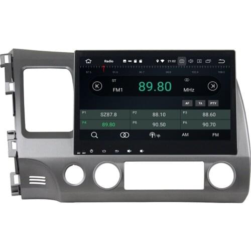 4GB RAM Octa Core 10.1" Android 8.0 Car Audio DVD Player for Honda Civic 2006-2011 With GPS Radio Bluetooth WIFI USB 32GB ROM