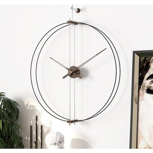 Nordic Large Wall Clock Creative Living Room Art Luxury Wall Clock Modern Design Silent Reloj De Pared Home Decoration DG50WC