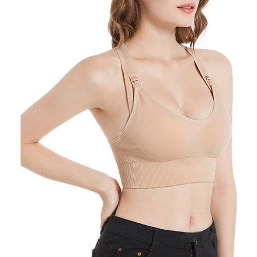 Nursing Bra Maternity Pregnancy Breast Feeding Bras For Women Bra Maternity Underwear Set Sports Nursing Seamless