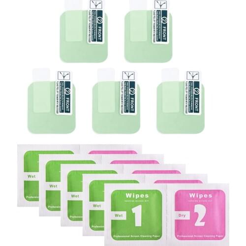 Green Screen Cover For Xiaomi Huami Amazfit GTS Watch Soft TPU Screen Protector Non-Tempered Glass Protective Film Smart Watch