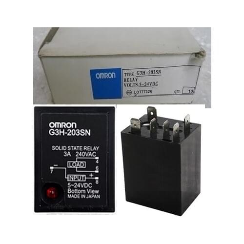 G3H-203SN G3H203SN G3H 3A 240VAC 5V-24VDC new and original