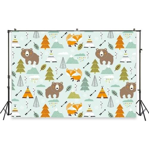 HUAYI Photo Background Newborns Baby Birthday Photography Backdrops Christmas Custom Studio Photobooth Backdrop XT-6625