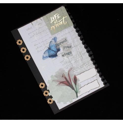 KLJUYP Ripper Note Pad Planner Page Metal Cutting Dies Scrapbook Paper Craft Decoration dies scrapbooking