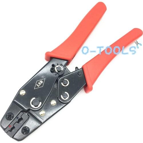 Mini Crimping tool HS-0725 for crimping pre insulated terminals connectors 0.5-2.5mm2 crimping pliers hand tools