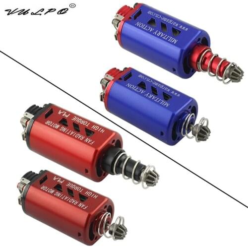 VULPO New Style High Speed High Torque Airsoft Motor Fan Cooling Function For M4 M16 AK MP5 G36 P90 Series Airsoft
