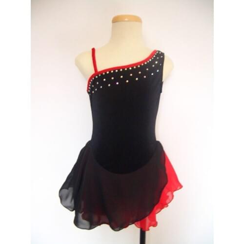 Adult Figure Ice Skating Dresses With Spandex Graceful New Brand Figure Skating Competition Dress DR4032