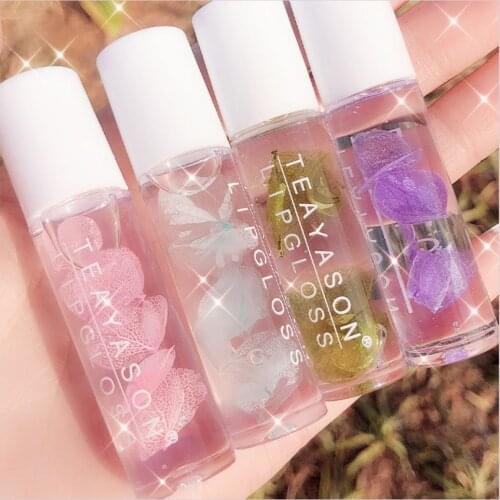 Transparent Lip Gloss Clear Oil Sexy Cute Fruit Lip Balm Vivid Colorful Liquid Lipgloss Women Lip Plumper Oil Makeup Tool