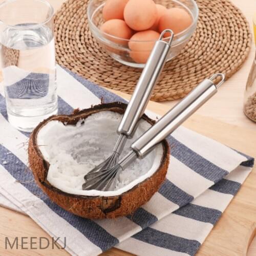 Round handle coconut planer multifunctional stainless steel fish scale planer kitchen gadget coconut planer
