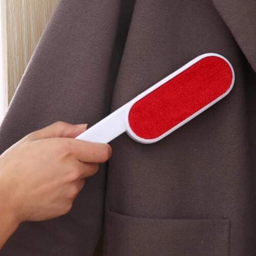 Dust Brush Clothing Cleaning Brush Pet Hair Peeling Powder Reusable Equipment Dust Brush Electrostatic Precipitator 24.8*5.5*3cm