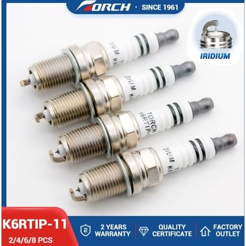 NGK BCPR6EIX-11/PFR6G-11/IFR6T11/SIFR6A11 Spark Plug Replacement Torch Brand Iridium Platinum K6RTIP-11 Denso SK20R11