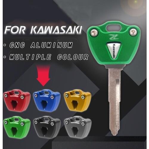 Motorcycle CNC Key Cover Case Shell Keys protection For KAWASAKI ZX6R ZX9R ZX10R ZX12R ZX14R ZZR1400 ZRX1200 ZR1200 ER6N ER6F