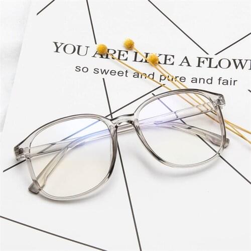 Higodoy 2020 new glasses frame fashion design ladies pink computer glasses frame classic retro men optical prescription glasses