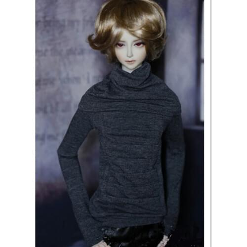 1/3 1/4 BJD Doll Clothes Set Gray Shirts Fashion Dolls Accessories,New Design Elasticity Tops BJD Clothes for Dolls