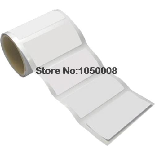 100pcs/lot RFID NFC IC Paper Sticker/Adhesive Label/Tag E-paper 1k s50 chip 30x15mm 13.56MHz Contactless