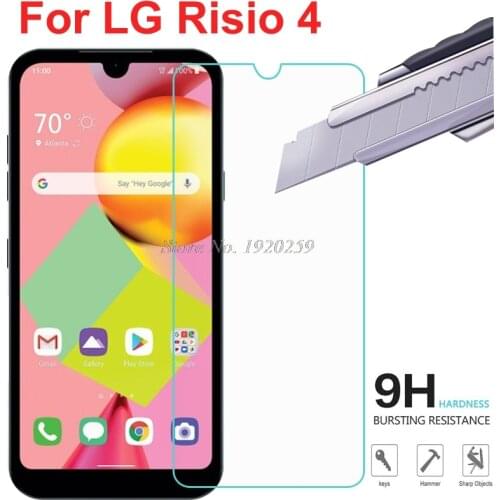 2PC For LG Risio 4 LM-K300CMR Tempered Glass High Quality Protective Film Explosion-proof Screen Protector For LG Risio4 Glass
