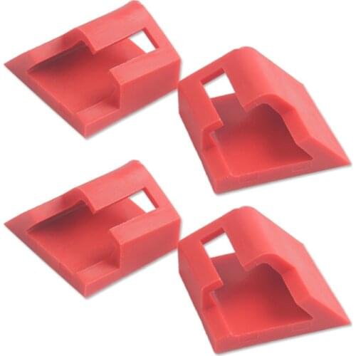 4pcs Car Rear Boot Handle Tailgate Repair Clips Auto Fastener Clip Repair Clips For Nissan QASHQAI 2006-2013 accessories