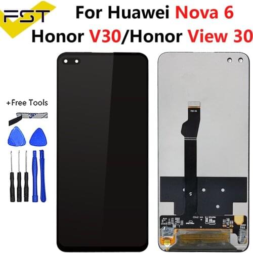6.57'LCD Display for Huawei Honor V30 LCD Display Screen Touch Digitizer Assembly LCD Display Honor View30 /Nova 6 Display Parts