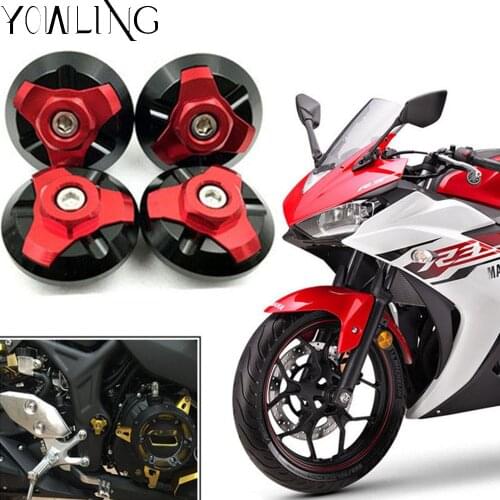 Motorcycle Accessories frame hole covers Fairing body work Bolts Screws For yamaha YZF-R3 yzf r3 r300 r25 r250 2013 2014 2015