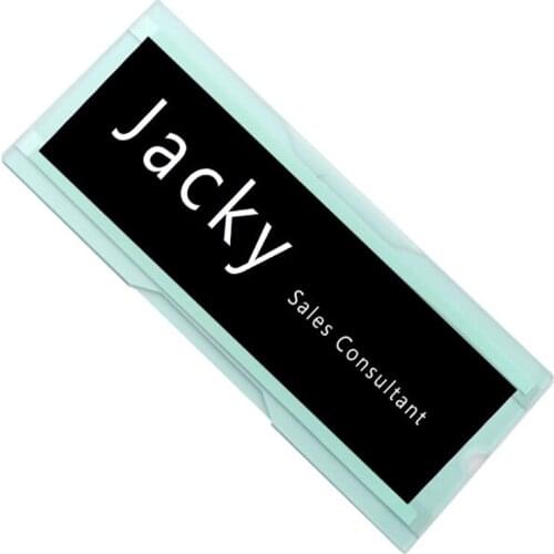 Arylic Landscape Indoor Vertical Horizontal Wall Mounted Info Paper Tag Label Cover Sign Holder Case Door Signage Display Frame