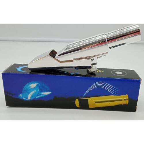 Free Shipping Brand New Baritone Saxophone Metal Mouthpiece Professional Sax Mouth Pieces Accessories Silvering