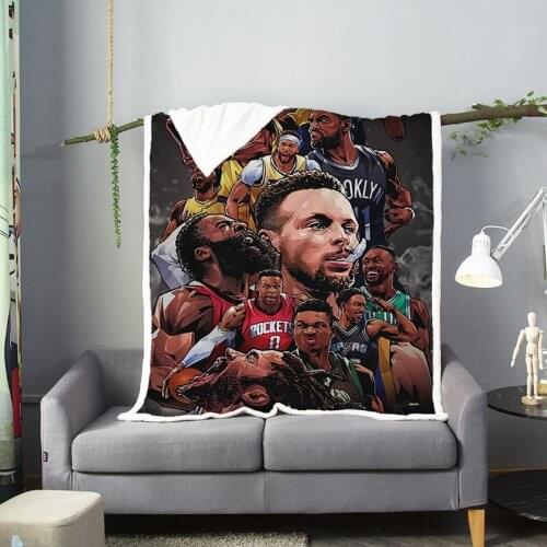 Winter Blanket Household Two-sided Rectangular Leisure Portable Sleeping Blanket, Double-layer Design Thick Warm and Breathable