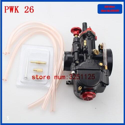 Carbs for PWK 26 26mm Universal Black Mikuni Maikuni PWK Carburetor Parts Scooters With Power Jet Motorcycle ATV 4T Engine