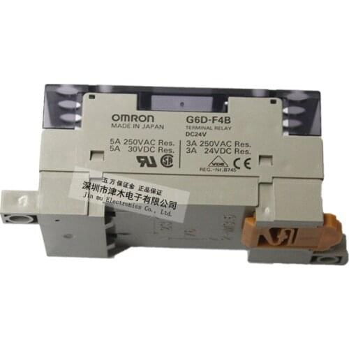 Combined relay G6D-F4B DC24V 4NO 6months warranty