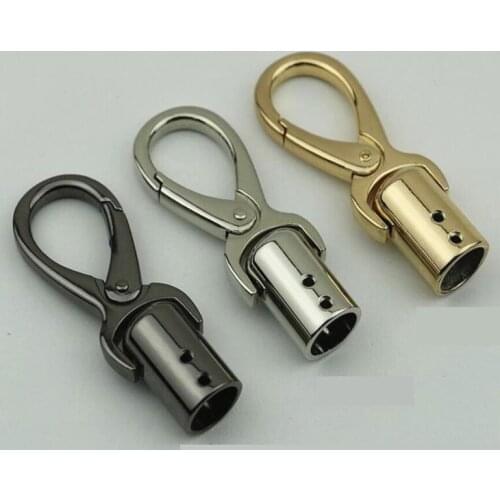 Bag Metal Buckle DIY Handbag Decorative Strap Tassel Cords Stopper Clasp Belt Hanging Hook DIY Hardware Accessories