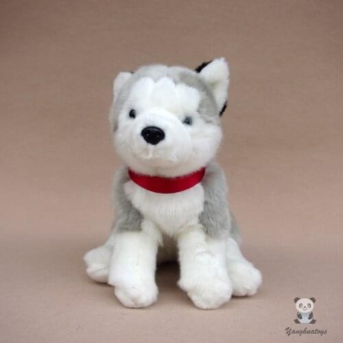 Soft Husky Plush Toys Real Life Dog ChildrenS Birthday Present Women Toy Gifts Good Quality