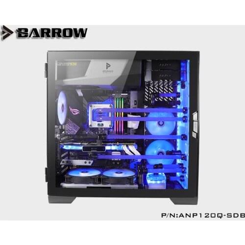 Acrylic Board Water Channel Solution kit use for ANTEC P120 Case / Kit for CPU and GPU Block / Instead reservoir