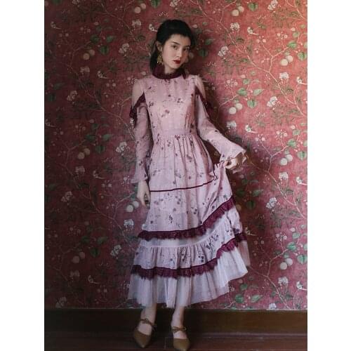 2019 new fashion womens clothing Long sleeved dress autumn dresses winter dress