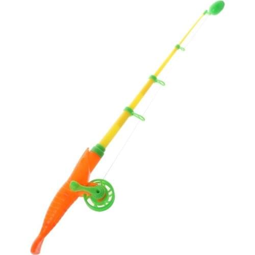Educational Baby Child Kids Magnetic Fishing Rod Fish Model Toy Fun Game Gift 900D